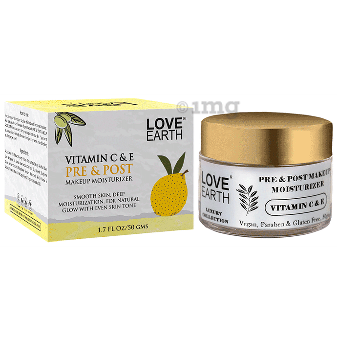 Love Earth Vitamin C & E Pre & Post Makeup Moisturizer