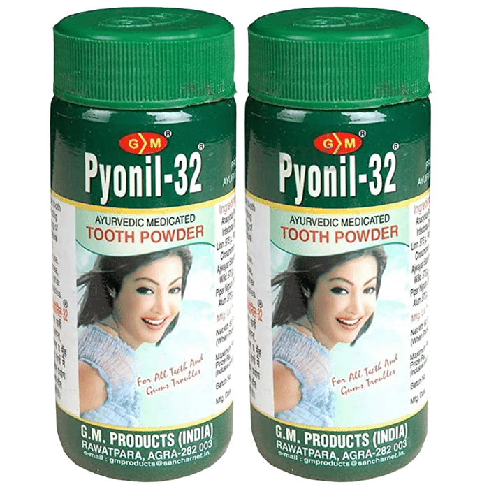 G.M. Pyonil 32 Tooth Powder (50gm Each)