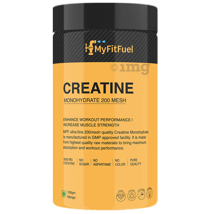 MyFitFuel Creatine Monohydrate 200 Mesh Powder Mango