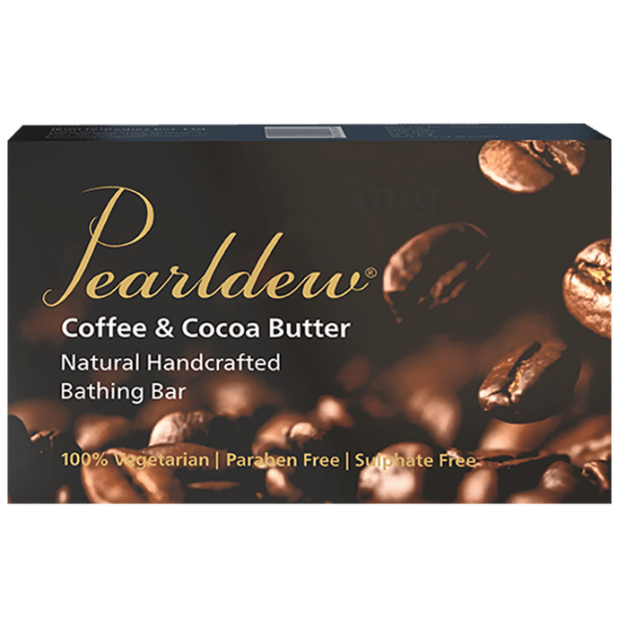 Pearldew Coffee & Cocoa Butter Natural Handcrafted Bathing Bar