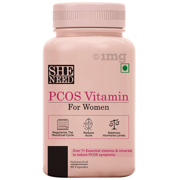 SheNeed Pcos Vitamin for Women Capsule