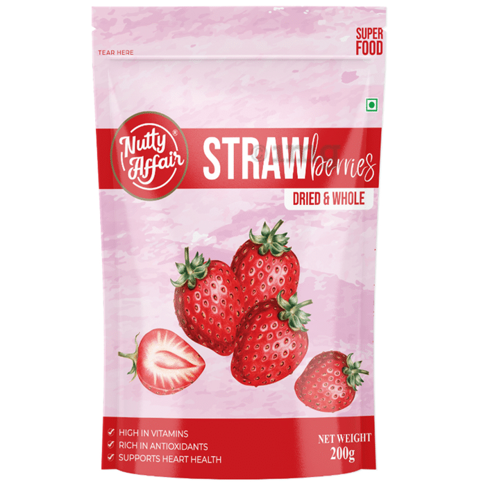 Nutty Affair Strawberries Dried & Whole