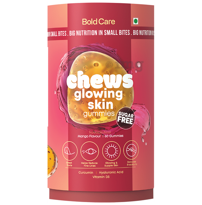 Bold Care Chew Glowing Skin Gummy Mango