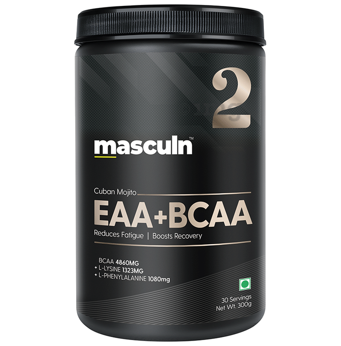 Masculn EAA+BCCA Powder Cuban Mojito