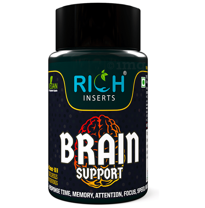 Rich Inserts Brain Support Vegetarian Capsule
