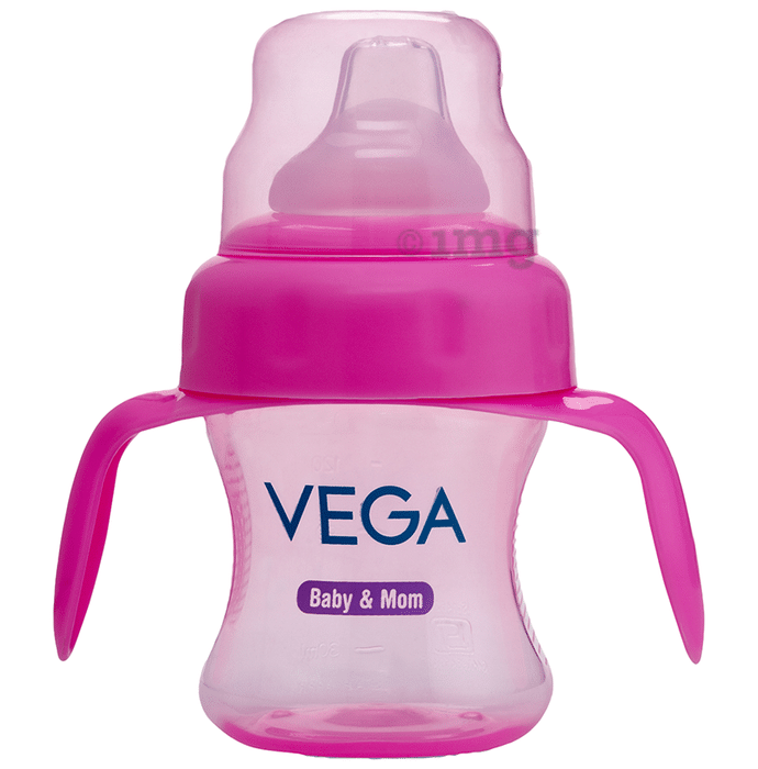 Vega Baby & Mom 6+ Month Baby Spout Sippy Cup Pink