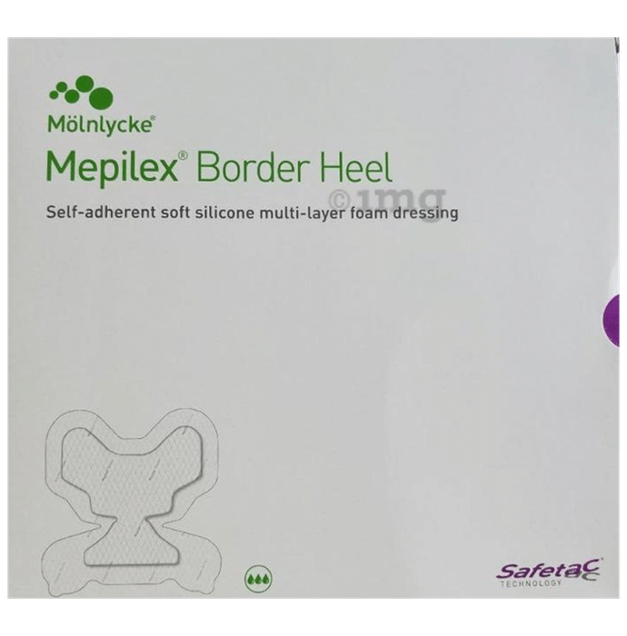 Mepilex Border Heel Dressing 22X23cm
