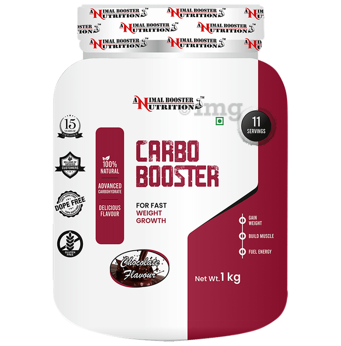 Animal Booster Nutrition Carbo Booster for Weight Gain & Muscles | Flavour  Powder Chocolate