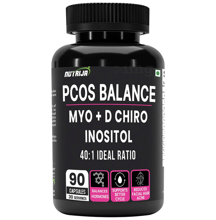 Nutrija PCOS Balance Myo + D Chiro Inositol Capsule