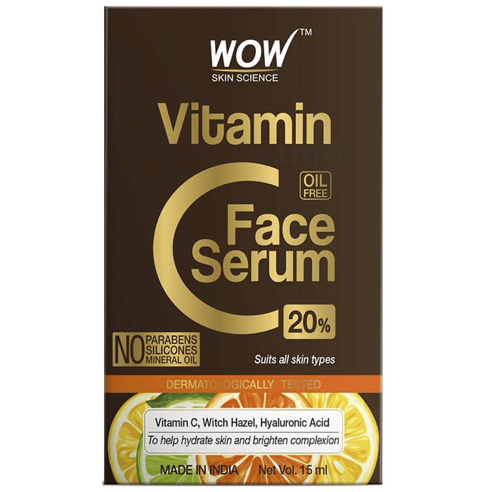 WOW Skin Science 20% Oil Free Vitamin C Face Serum