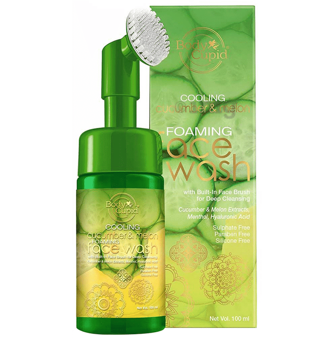 Body Cupid Cooling Cucumber & Melon Foaming Face Wash