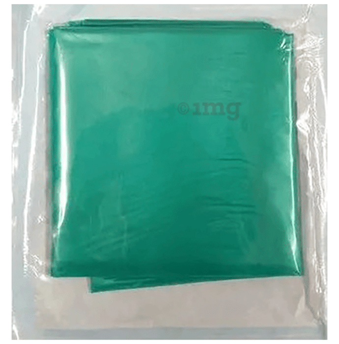 ICP's LDPE Material Elevated Hygiene Experience Bedsheet Blue