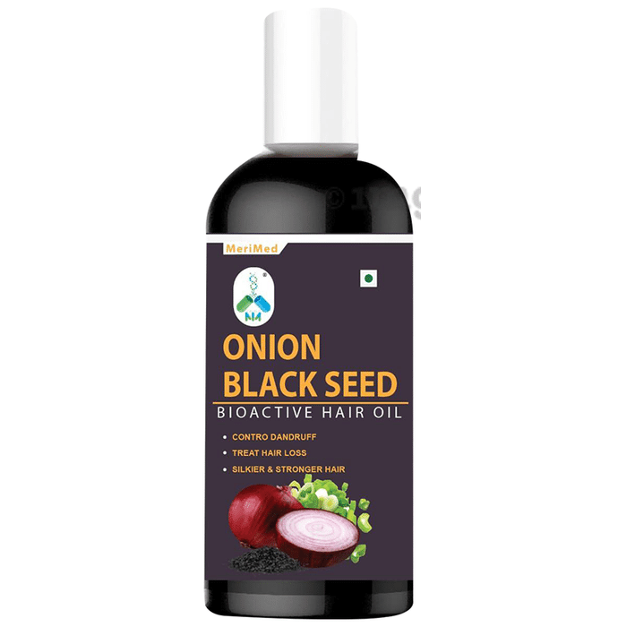 Merimed Onion Black Seed Bioactive Hair Oil