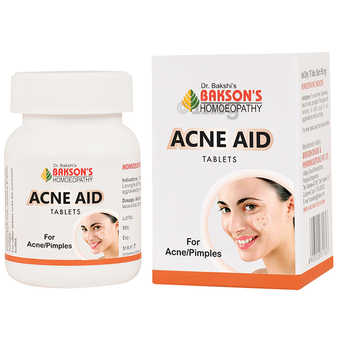 Bakson's Homeopathy Acne Aid Tablet
