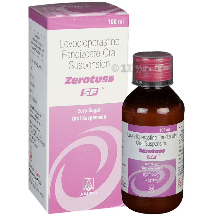 Zerotuss Oral Suspension Sugar Free