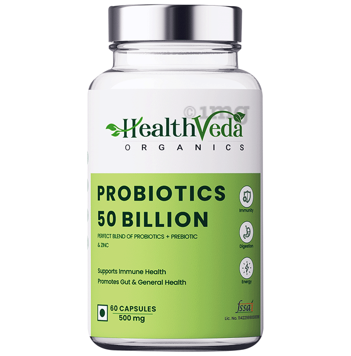HealthVeda Probiotics 50 Billion Capsule