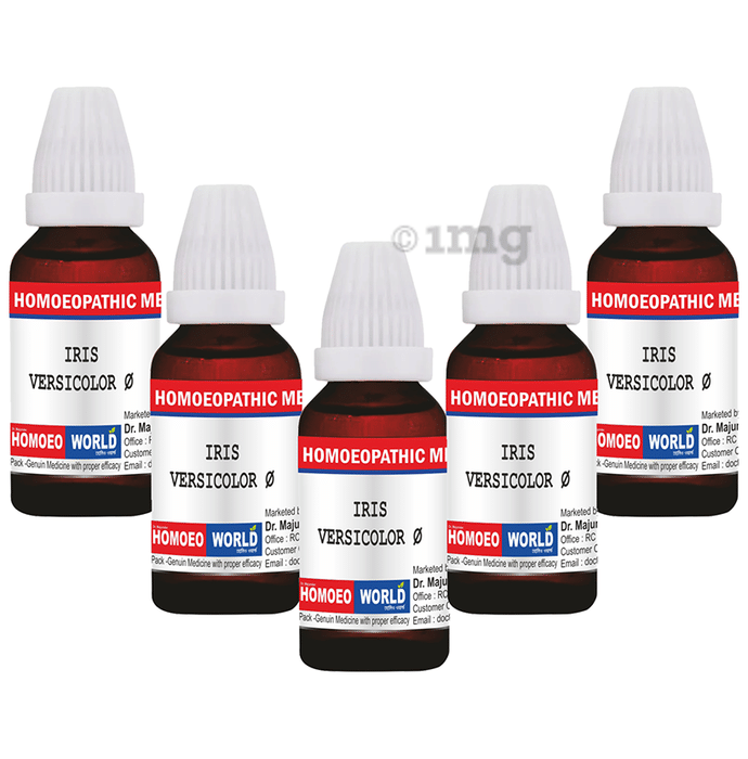 Dr. Majumder Homeo World Iris Versicolor Mother Tincture (30ml Each) Q