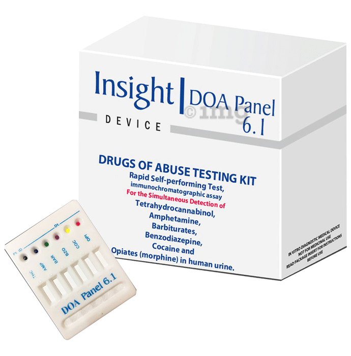 Insight DOA 6 Panel Urine Drug Test Kit
