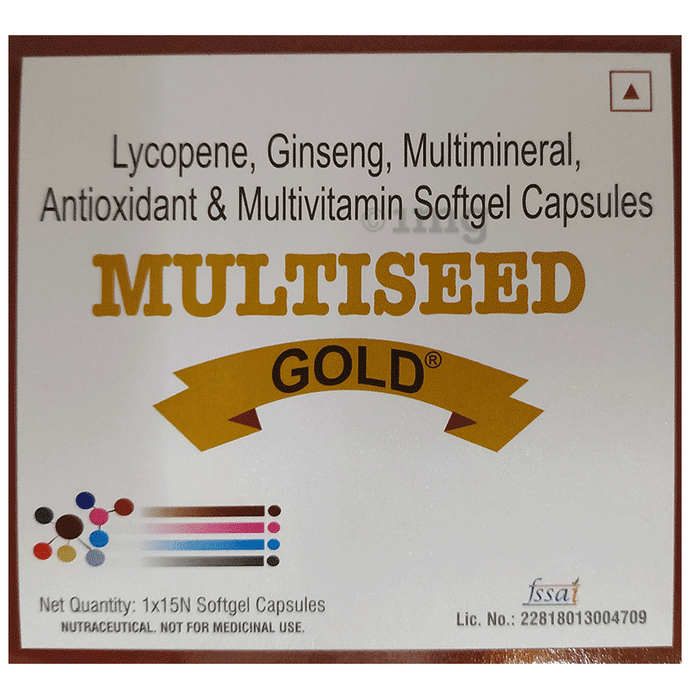 Multiseed-Gold Softgel Capsule