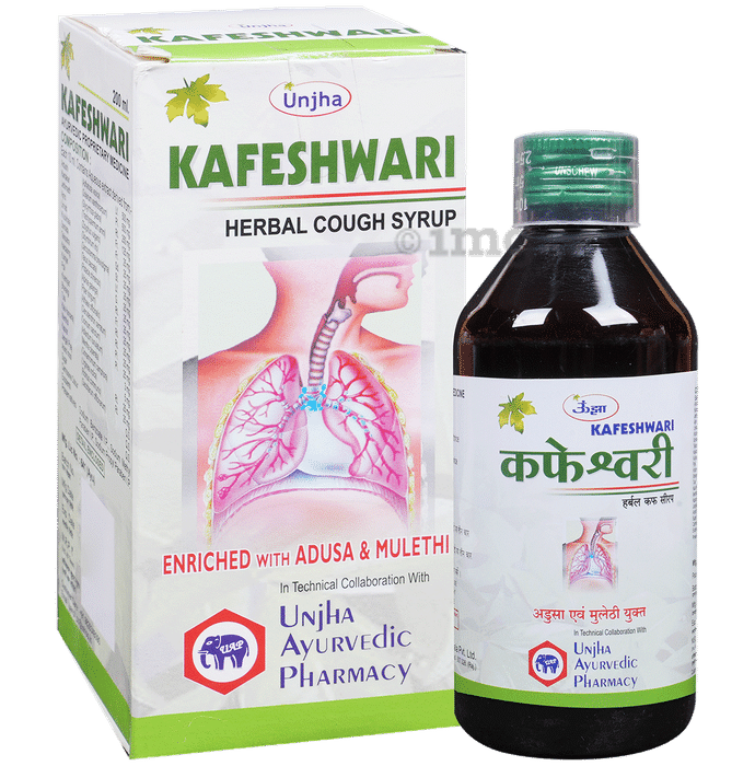 Unjha Kafeshwari Herbal Cough Syrup