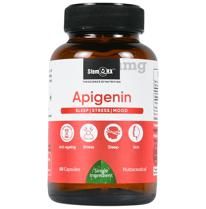 StemRx Apigenin for Sleep, Stress & Mood | Capsule