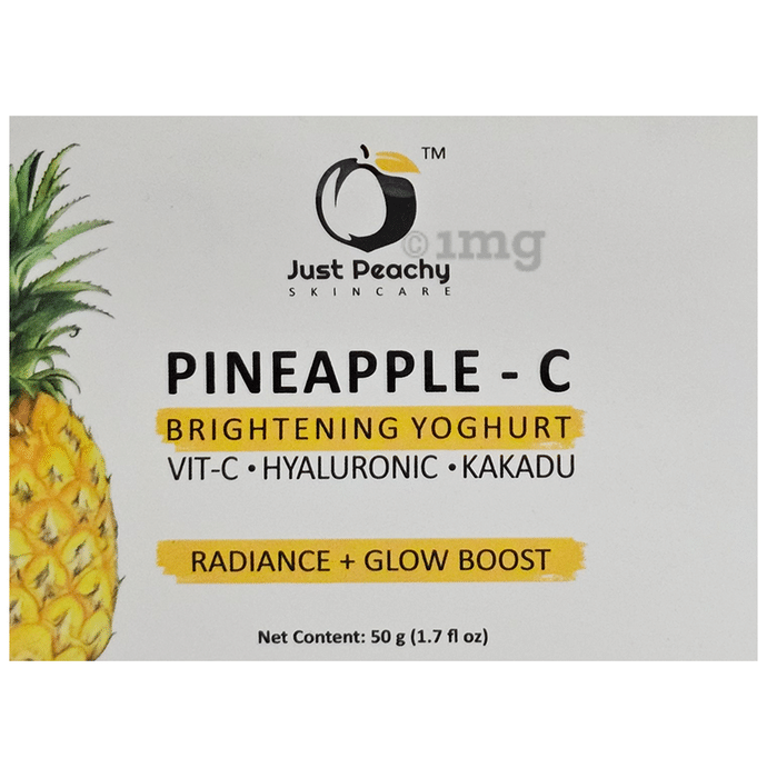 Just Peachy Pineapple-C Brightening Yoghurt Moisturiser