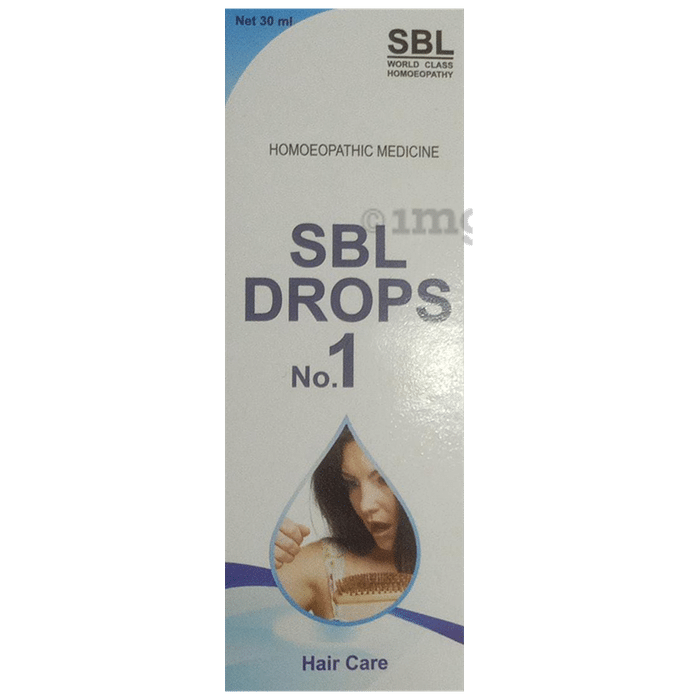 SBL Drops No. 1 (For Hair Care): Buy bottle of 30 ml Drop at best price in  India | 1mg