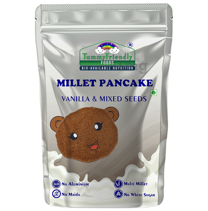 TummyFriendly Foods Millet Pancake Vanilla & Mixed Seeds