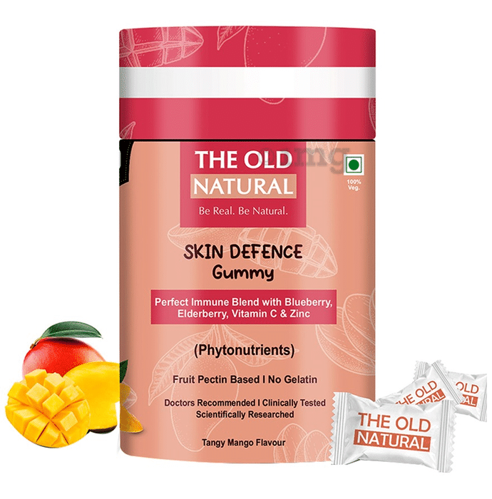 The Old Natural Skin Defence Gummy Tangy Mango