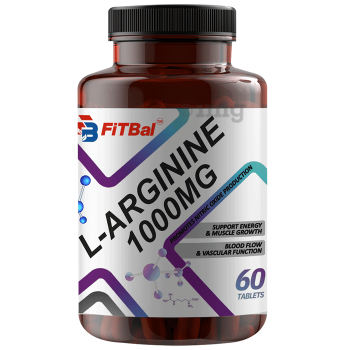 Fitbal L-Arginine 1000mg Tablet