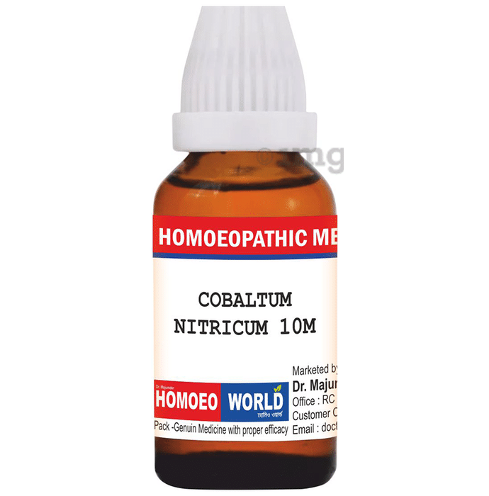 Dr. Majumder Homeo World Cobaltum Nitricum Dilution(30ml Each) 10M