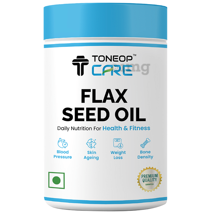 ToneOp Care Flax Seed Oil Capsule: Buy bottle of 60.0 capsules at best ...