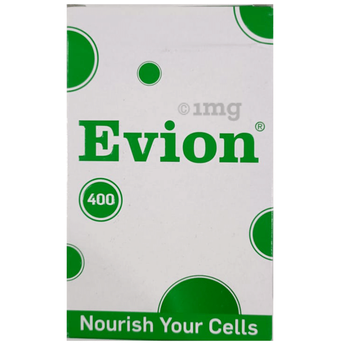 Evion 400mg Capsule with Vitamin E for Cellular Health