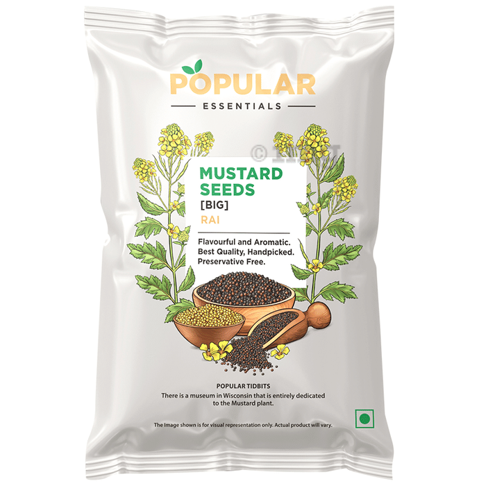Popular Essentials Rai Big Mustard Seeds