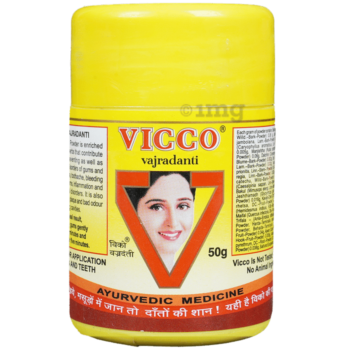 Vicco Vajradanti Tooth Powder | For Healthy Teeth & Gums