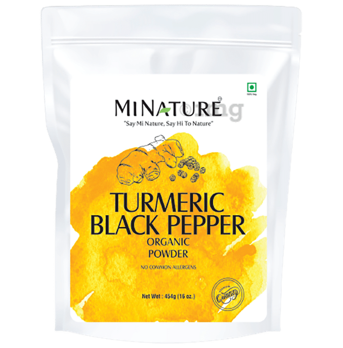 Minature Turmeric Black Pepper Organic Powder