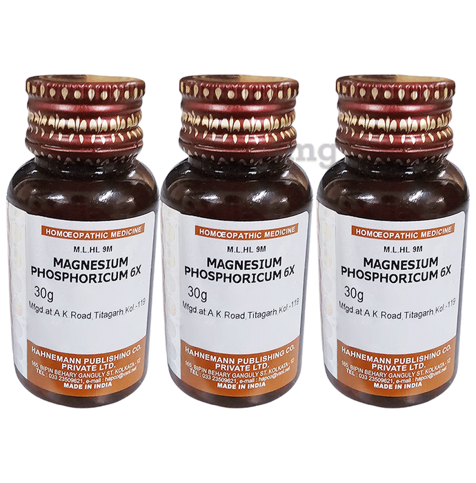 Hapco Magnesia Phosphoricum Tablet (30gm Each) 6X
