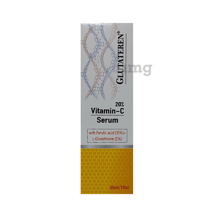Glutateren 20 VitaminC Serum Buy bottle of 30 ml Serum at best price in India 1mg