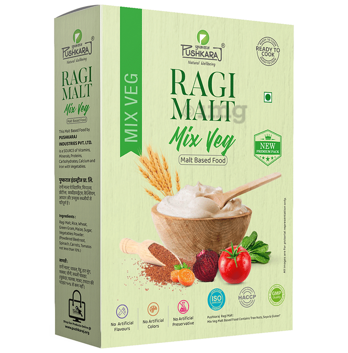 Pushkaraj Ragi Malt Mix Veg