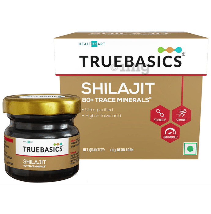 TrueBasics Shilajit 80+ Trace Minerals