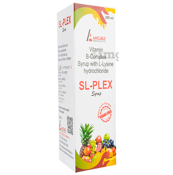 SL-Plex Syrup Mixed Fruit Sugar Free
