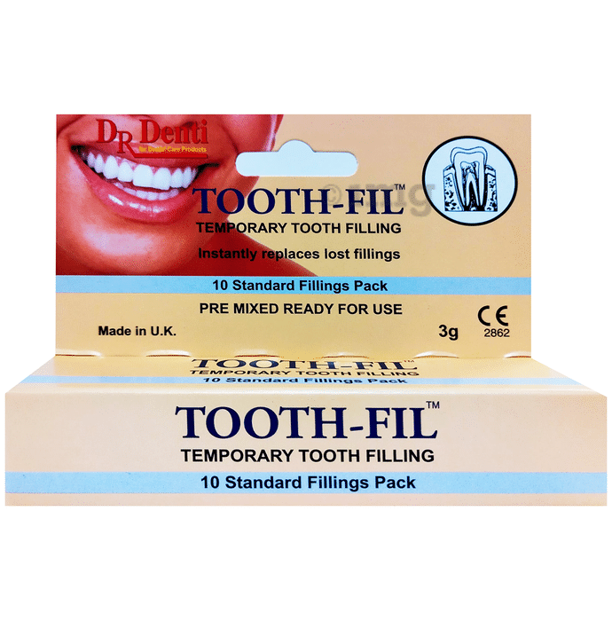 Dr Denti Tooth-Fill Temporary Tooth Filling (3gm Each)