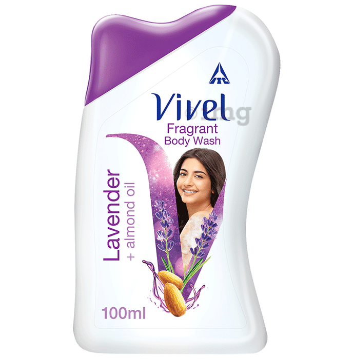 Vivel Lavender + Almond Oil Body Wash