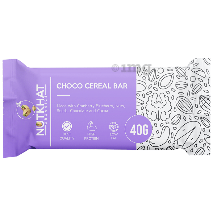 Nutkhat Organics Choco Cereal Bar