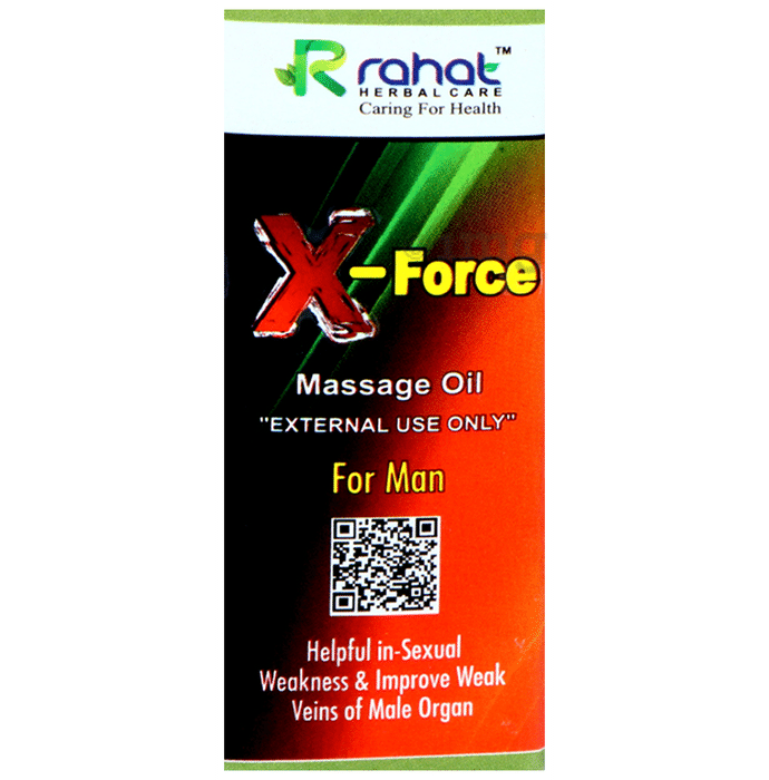 Rahat Herbal Care X-Force Massage Oil for Man