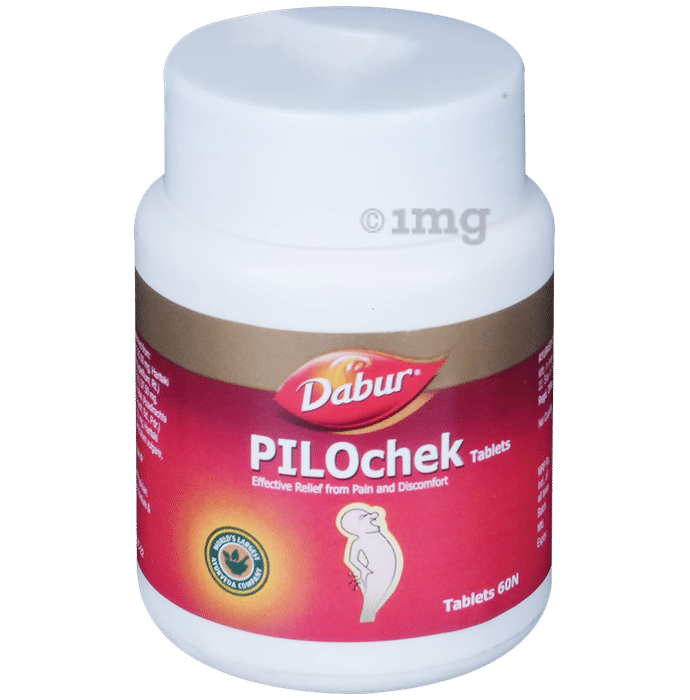 Dabur Pilochek Tablet | Relieves Pain & Discomfort of Piles