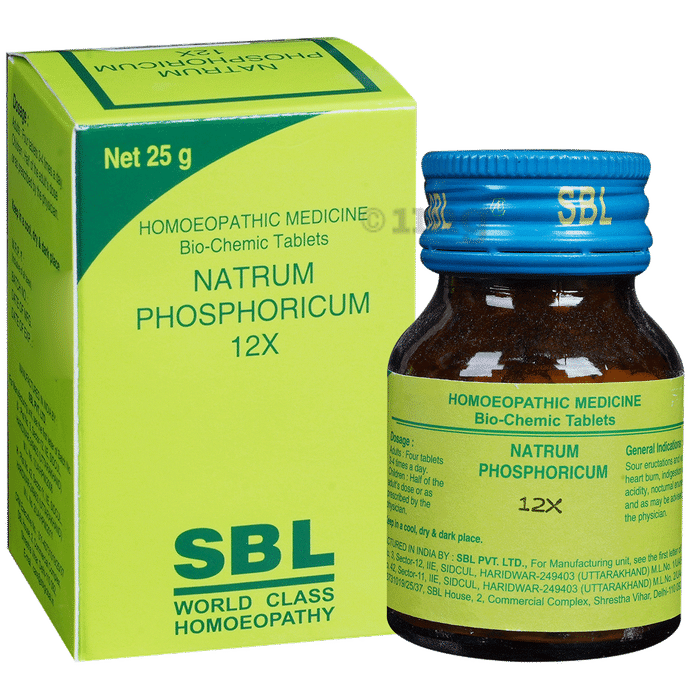 SBL Natrum Phosphoricum Biochemic Tablet 12X