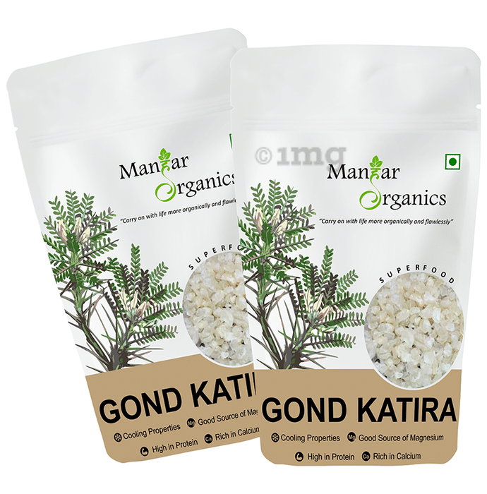 ManHar Organics Gond Katira (1Kg Each)