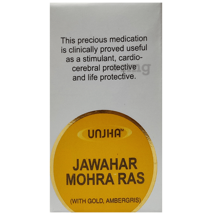 Unjha Jowar Mohar Ras Tablet(with Gold and Ambergris)