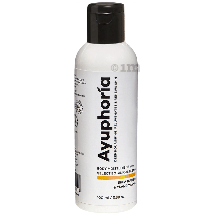 Ayuphoria Body Moisturiser with Select Botanical Blend Shea Butter & Ylang Ylang